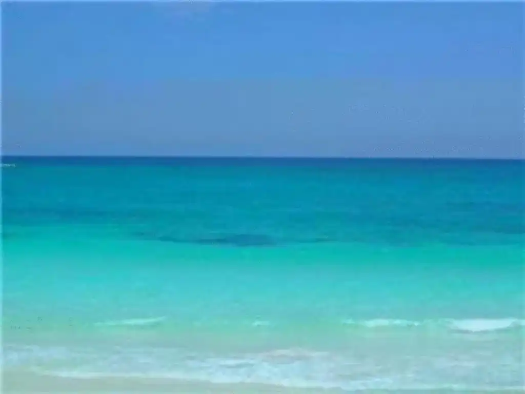 El Caribe turquesa, sin orilla a la vista.